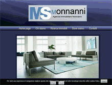 Tablet Screenshot of monnanni.it